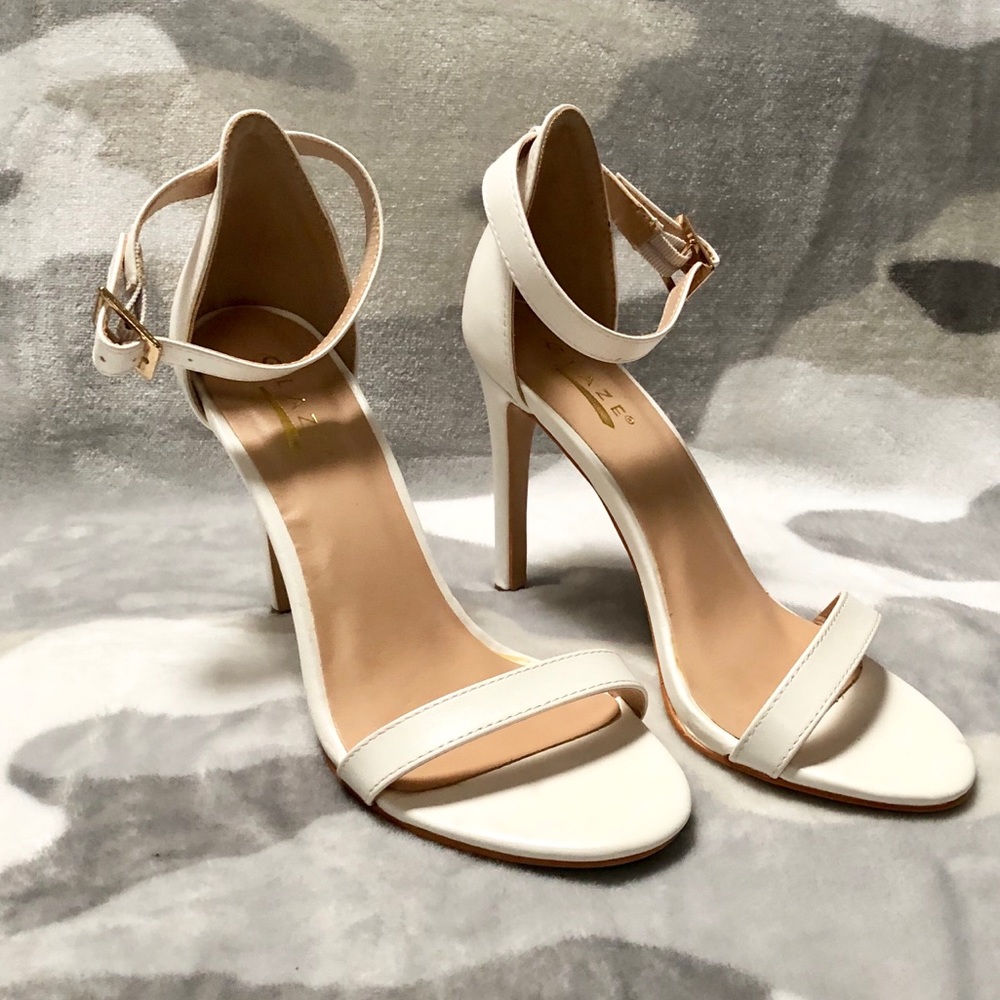Women’s White Heels